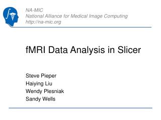 fMRI Data Analysis in Slicer