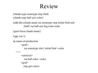 review