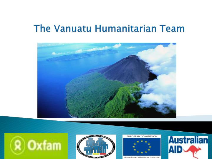 the vanuatu humanitarian team