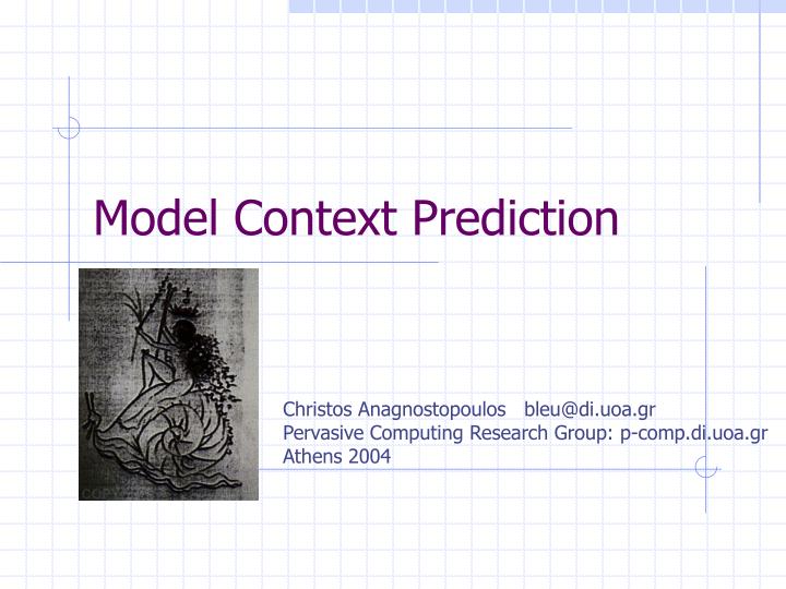 model context prediction