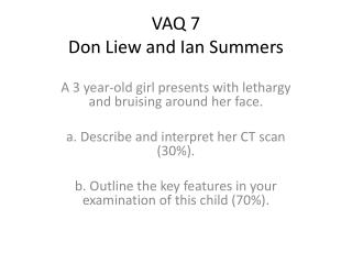 VAQ 7 Don Liew and Ian Summers