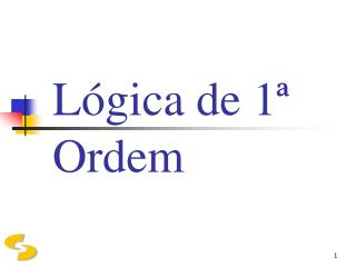 l gica de 1 ordem