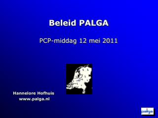 beleid palga pcp middag 12 mei 2011
