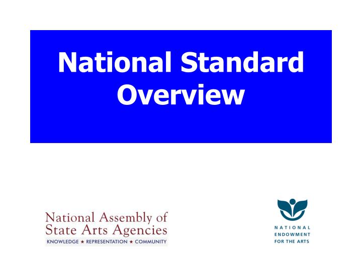 national standard overview