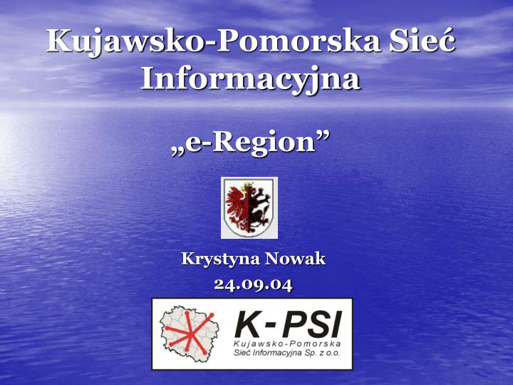 kujawsko pomorska sie informacyjna e region
