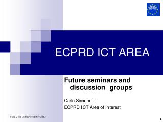 ECPRD ICT AREA