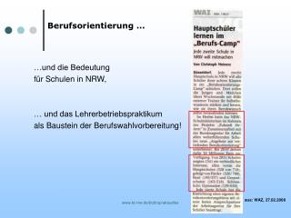 berufsorientierung