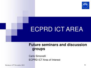 ECPRD ICT AREA