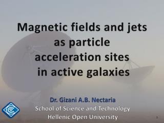 Magnetic fields and jets as particle acceleration sites in active galaxies