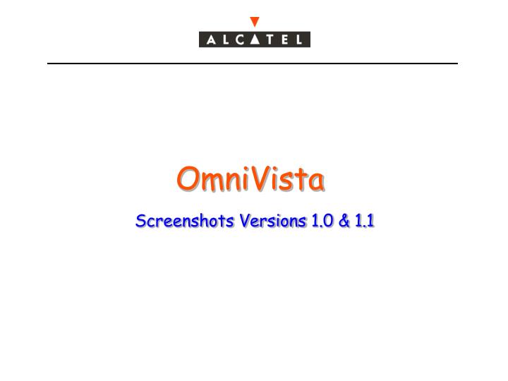 omnivista screenshots versions 1 0 1 1