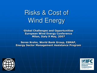 Risks &amp; Cost of Wind Energy