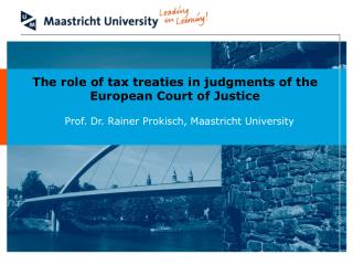 Prof. Dr. Rainer Prokisch, Maastricht University