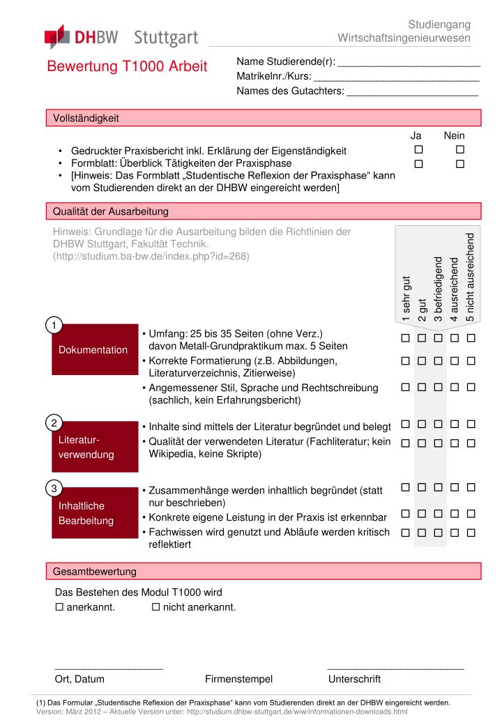 bewertung t1000 arbeit