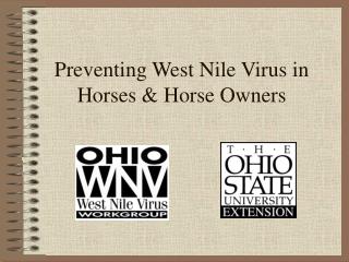 Preventing West Nile Virus in Horses &amp; Horse Owners