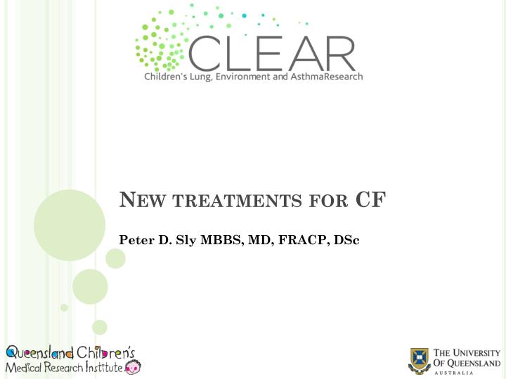 new treatments for cf