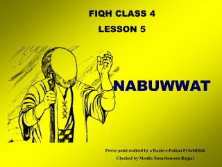 FIQH CLASS 4 LE SSON 5