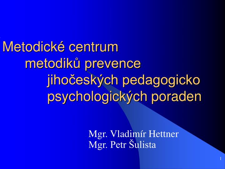 metodick centrum metodik prevence jiho esk ch pedagogicko psychologick ch poraden