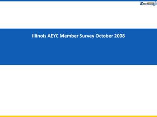 Illinois AEYC Member Survey October 2008