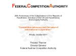 Celebrating 20 Years of the Federal Competition Authority: A Global Perspective on Competition Advocacy - slide 1