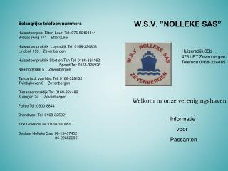 w s v nolleke sas