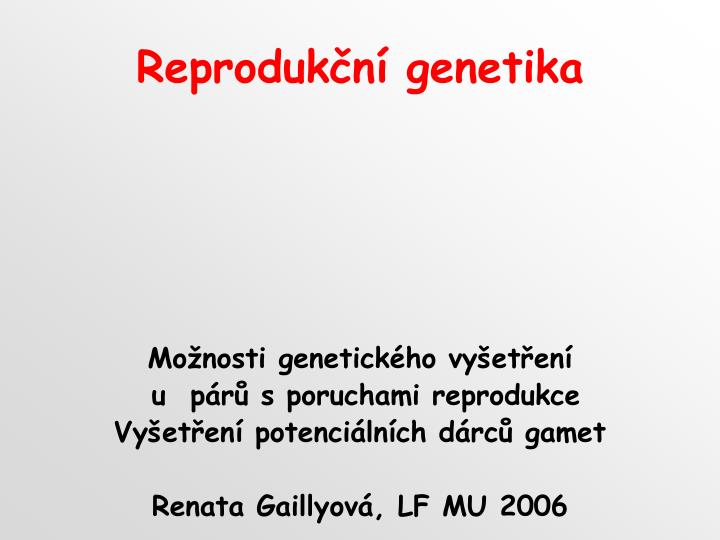 reproduk n genetika