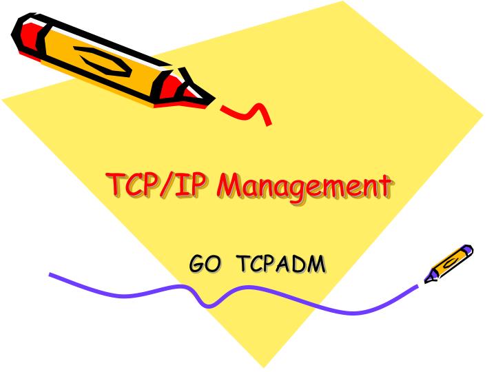 tcp ip management