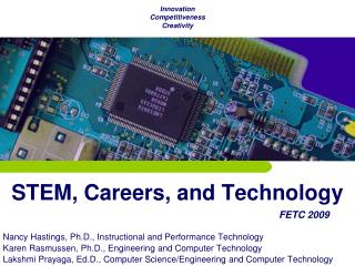STEM, Careers, and Technology
