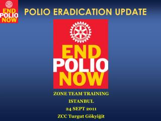 POLIO ERADICATION UPDATE