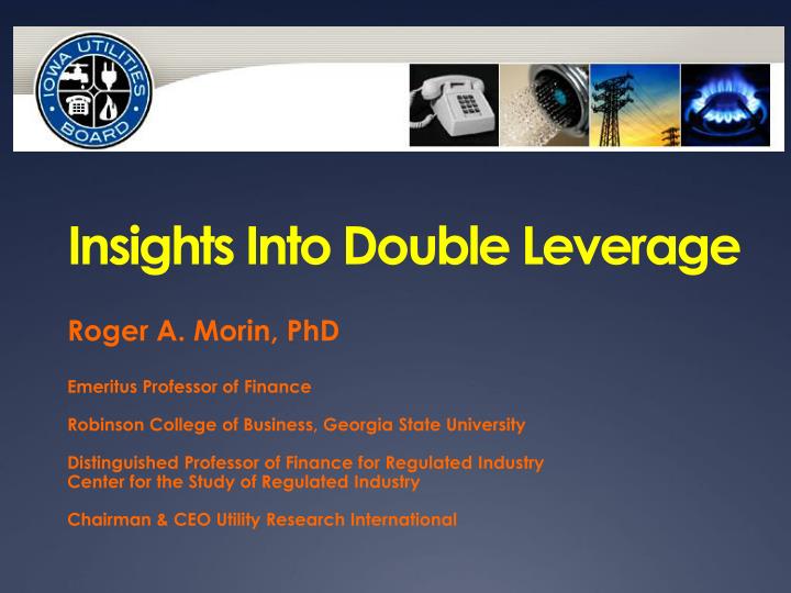 insights into double leverage