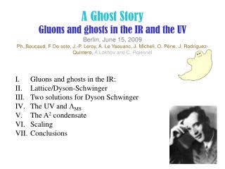 Gluons and ghosts in the IR: Lattice/Dyson-Schwinger Two solutions for Dyson Schwinger