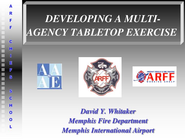 developing a multi agency tabletop exercise