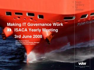 Making IT Governance Work