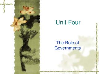 Unit Four