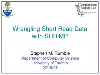 Wrangling Short Read Data with SHRiMP