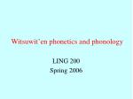 PPT - Chapter 1 Phonetics And Phonology PowerPoint Presentation, Free ...