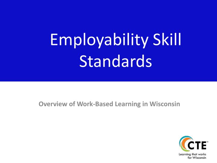 employability skill standards