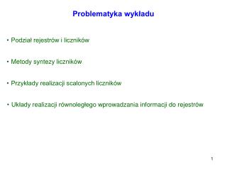 problematyka wyk adu