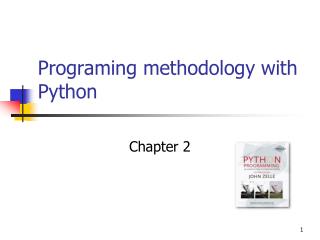 Programing methodology with Python