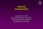 Intestinal Transplantation - slide 1