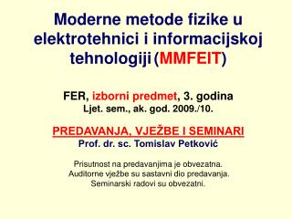 MMFEIT, 1. domaća zadaća 11. ožujka 2008., ljet. sem. ak. god. 2007./08.