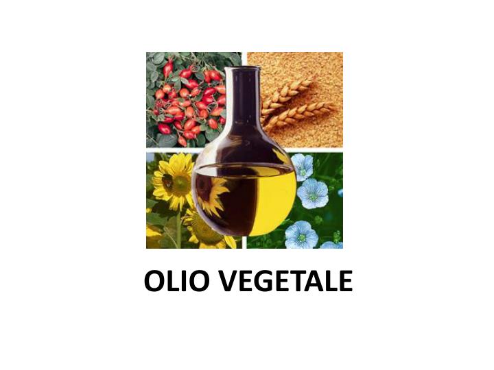 olio vegetale