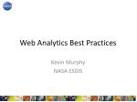 Web Analytics Best Practices - slide 1
