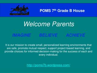 POMS 7 th Grade B House