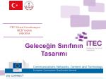iTEC Ulusal Koordinasyon MEB Yeğitek ANKARA - slide 1