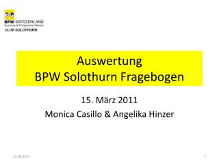 auswertung bpw solothurn fragebogen