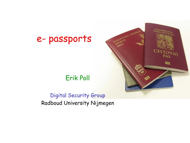 e passports