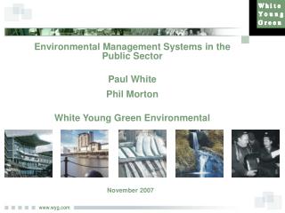 Environmental Management Systems in the Public Sector Paul White Phil Morton