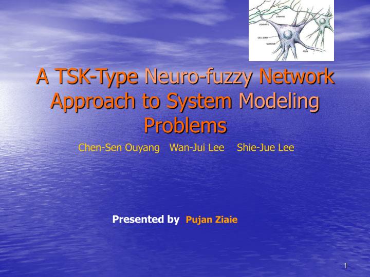 a tsk type neuro fuzzy network approach to system modeling problems