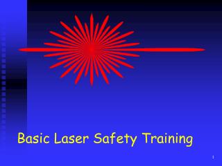 Basic Laser Safety Training