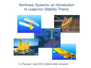 Nonlinear Systems: an Introduction to Lyapunov Stability Theory